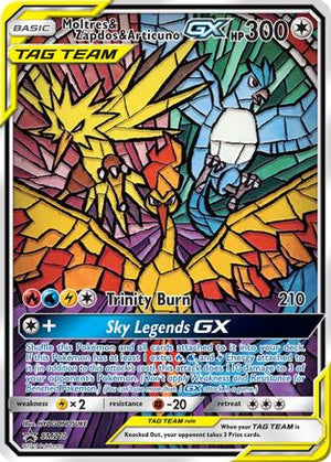 Moltres & Zapdos & Articuno-GX SM210/248 - SM Black Star Promos Holofoil - Poke-Collect