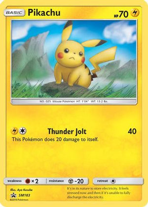 Pikachu SM183/248 - SM Black Star Promos Holofoil - Poke-Collect