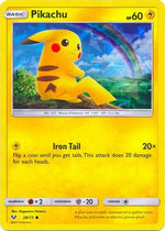Pikachu - 28/73 (Cracked Ice Holo) 28 - Deck Exclusives Holofoil - Poke-Collect