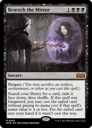 Beseech the Mirror (WOE-082) - Wilds of Eldraine Foil - Poke-Collect