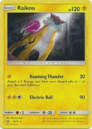 Raikou - 32/73 (Let's Play, Pikachu!) (Cracked Ice Holo) 32 - Deck Exclusives Holofoil - Poke-Collect