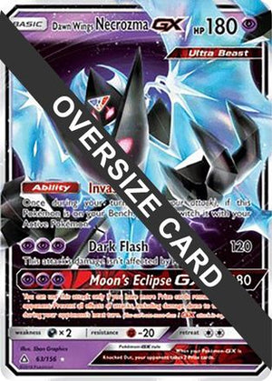 Dawn Wings Necrozma GX - 63/156 (Ultra Prism) 63 - Jumbo Cards Holofoil