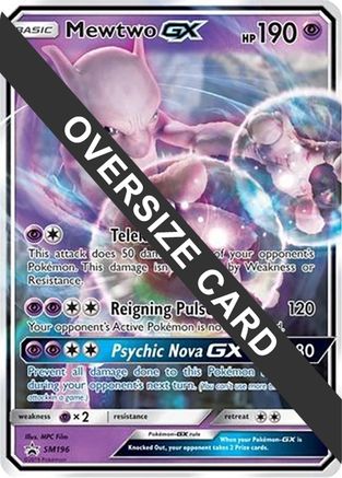 Mewtwo GX - SM196 SM196 - Jumbo Cards Holofoil - Poke-Collect