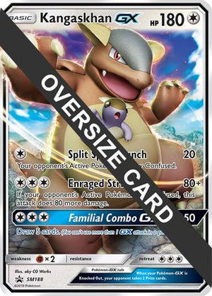 Kangaskhan GX - SM188 (SM Black Star Promo) SM188 - Jumbo Cards Holofoil - Poke-Collect