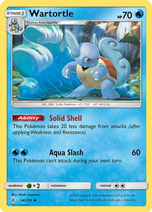 Wartortle - 034/214 (Premium Collection Promo) 34 - Miscellaneous Cards & Products Holofoil - Poke-Collect