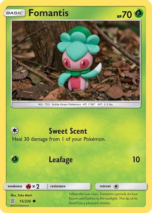 Fomantis 15/236 - SM  Unified Minds - Poke-Collect
