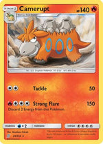 Camerupt 24/236 - SM  Unified Minds Reverse Holofoil - Poke-Collect