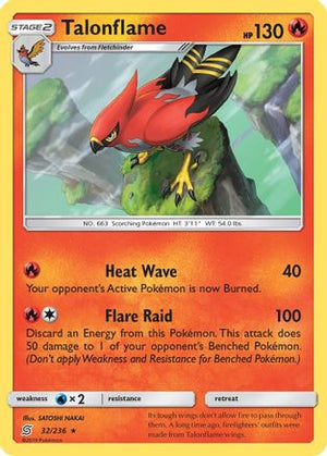 Talonflame 32/236 - Unified Minds - Poke-Collect