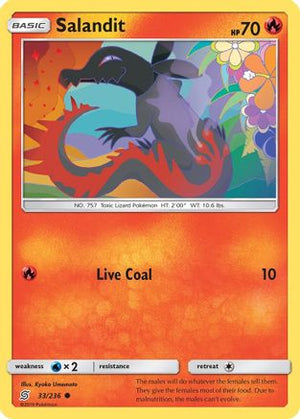 Salandit 33/236 - Unified Minds - Poke-Collect