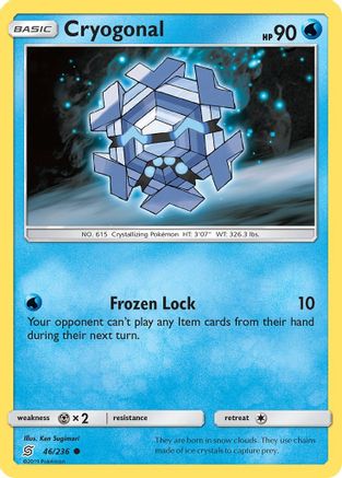 Cryogonal 46/236 - SM  Unified Minds - Poke-Collect