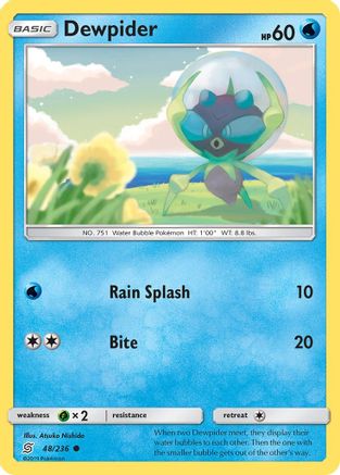 Dewpider 48/236 - SM  Unified Minds - Poke-Collect