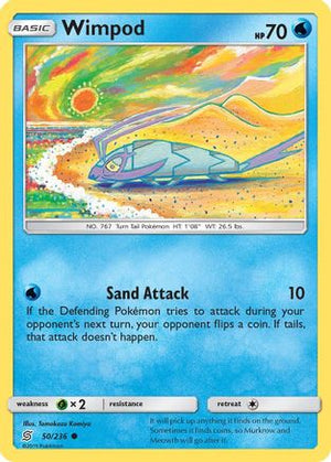 Wimpod 50/236 - Unified Minds Reverse Holofoil - Poke-Collect