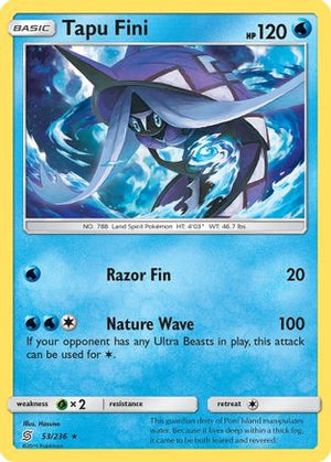 Tapu Fini 53/236 - Unified Minds - Poke-Collect