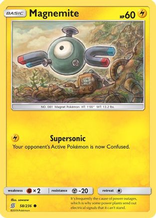Magnemite 58/236 - Unified Minds - Poke-Collect