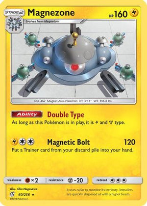 Magnezone 60/236 - Unified Minds Reverse Holofoil - Poke-Collect