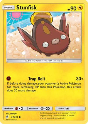 Stunfisk 67/236 - Unified Minds - Poke-Collect