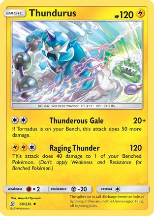 Thundurus 68/236 - Unified Minds - Poke-Collect