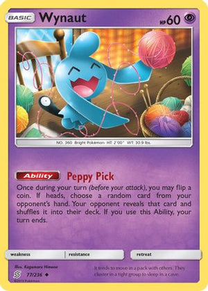 Wynaut 77/236 - Unified Minds - Poke-Collect