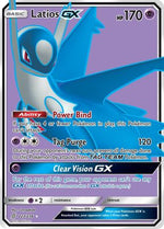 Latios GX (Full Art) 223/236 - SM  Unified Minds Holofoil - Poke-Collect