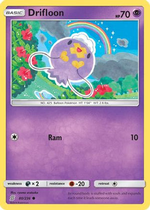 Drifloon 80/236 - SM  Unified Minds - Poke-Collect