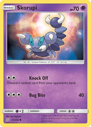 Skorupi 82/236 - Unified Minds - Poke-Collect