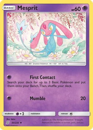 Mesprit 84/236 - Unified Minds - Poke-Collect