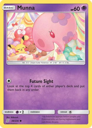 Munna 88/236 - Unified Minds Reverse Holofoil - Poke-Collect