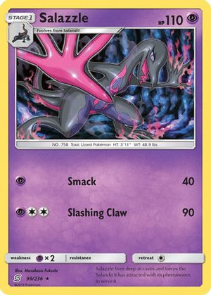 Salazzle 99/236 - Unified Minds Reverse Holofoil - Poke-Collect