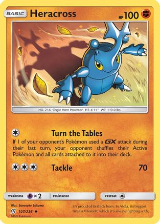 Heracross 107/236 - SM  Unified Minds - Poke-Collect