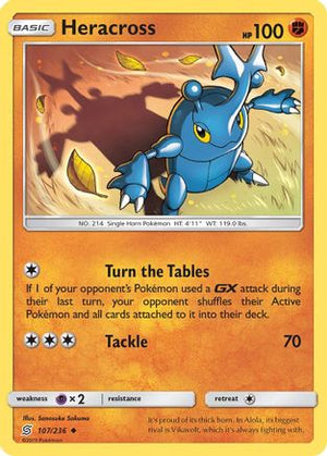 Heracross 107/236 - SM  Unified Minds - Poke-Collect