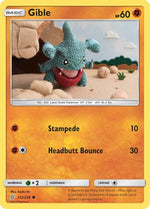 Gible 112/236 - SM  Unified Minds Reverse Holofoil - Poke-Collect