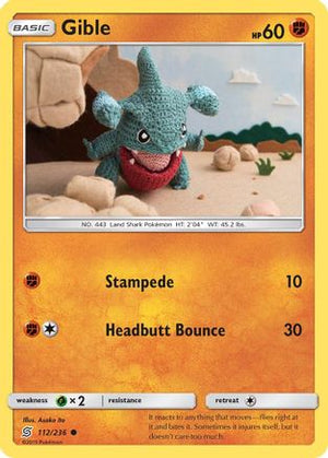 Gible 112/236 - SM  Unified Minds - Poke-Collect