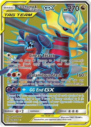 Garchomp & Giratina-GX 228/236 - Unified Minds Holofoil - Poke-Collect