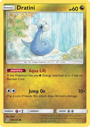 Dratini (148) 148/236 - SM  Unified Minds Reverse Holofoil - Poke-Collect