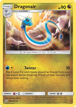 Dragonair (149) 149/236 - SM  Unified Minds Reverse Holofoil - Poke-Collect
