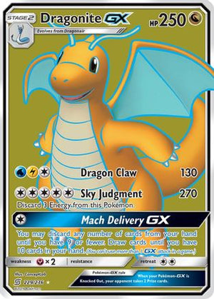 Dragonite-GX 229/236 - Unified Minds Holofoil - Poke-Collect