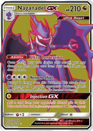 Naganadel-GX 230/236 - Unified Minds Holofoil - Poke-Collect