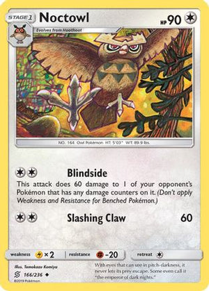 Noctowl 166/236 - Unified Minds - Poke-Collect