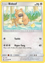 Bidoof 171/236 - SM  Unified Minds Reverse Holofoil - Poke-Collect