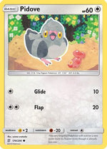 Pidove 174/236 - SM  Unified Minds Reverse Holofoil - Poke-Collect