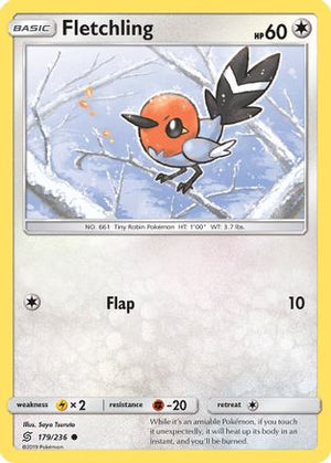 Fletchling 179/236 - SM  Unified Minds - Poke-Collect