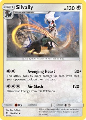 Silvally 184/236 - Unified Minds Reverse Holofoil - Poke-Collect
