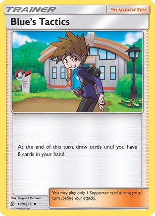 Blue's Tactics 188/236 - SM  Unified Minds - Poke-Collect