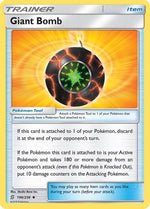 Giant Bomb 196/236 - SM  Unified Minds Reverse Holofoil - Poke-Collect