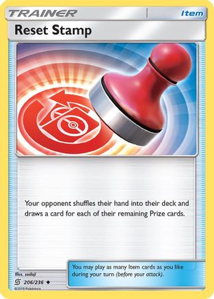 Reset Stamp 206/236 - Unified Minds - Poke-Collect