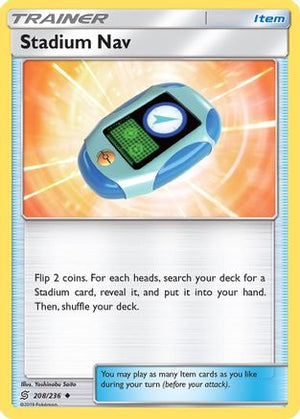 Stadium Nav 208/236 - Unified Minds Reverse Holofoil - Poke-Collect