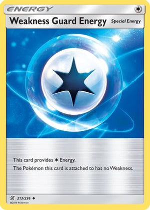 Weakness Guard Energy 213/236 - Unified Minds Reverse Holofoil - Poke-Collect