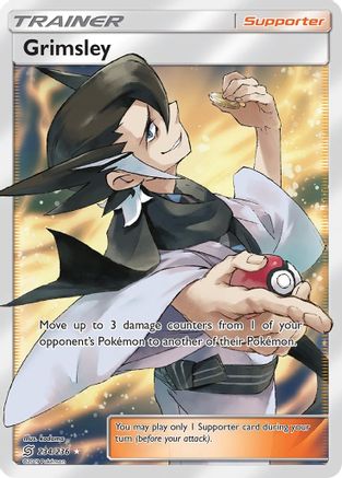 Grimsley 234/236 - Unified Minds Holofoil - Poke-Collect