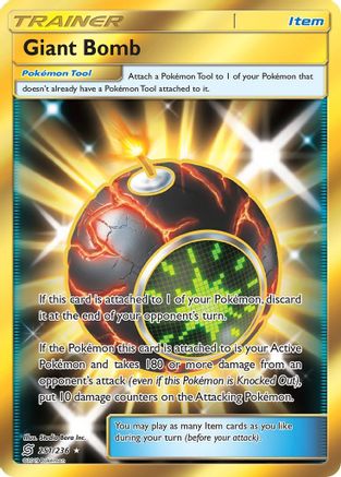Giant Bomb 251/236 - Unified Minds Holofoil - Poke-Collect