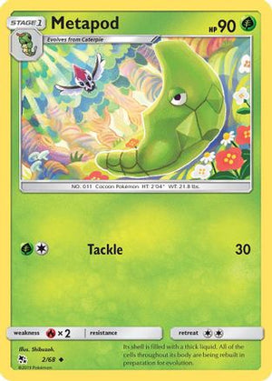Metapod 2/68 - Hidden Fates - Poke-Collect